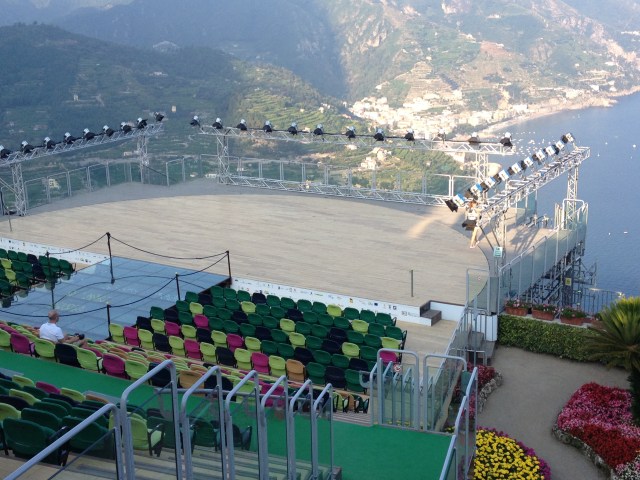 Concert Stage at Palazzo Rufolo