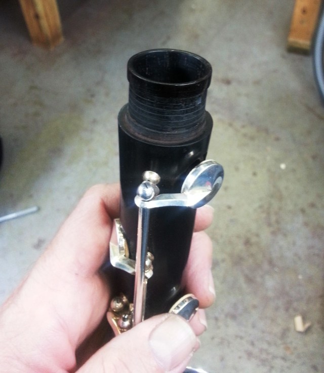 Clarinet Tenon - After