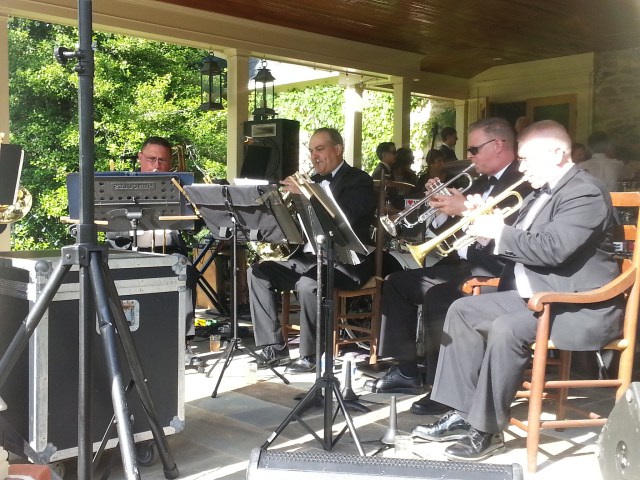Brass Quintet with Jeff Bonk playing bass trombone