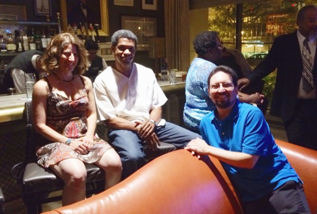 Zohar (right) at the Bar