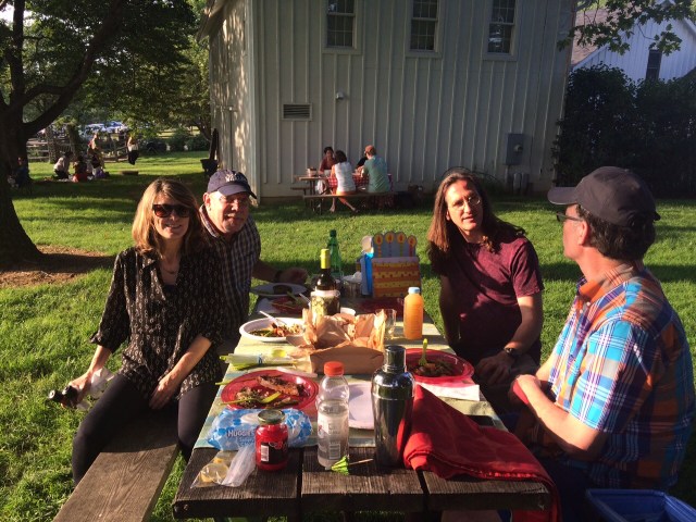 Marianne and Jeff, Gavin and Randy