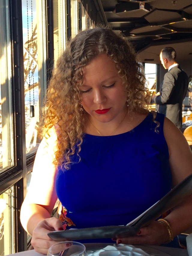 Ava contemplates Le Menu