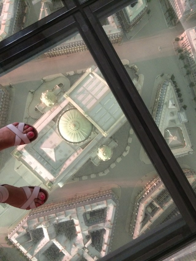 Standing over the Opera House