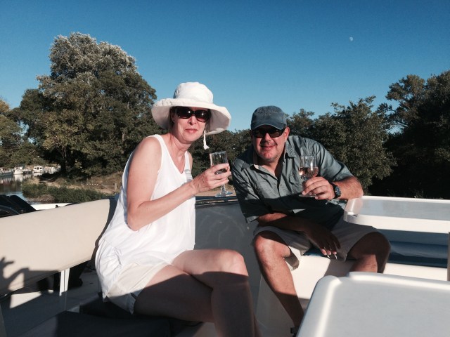 Cindy and Matt at La Redorte