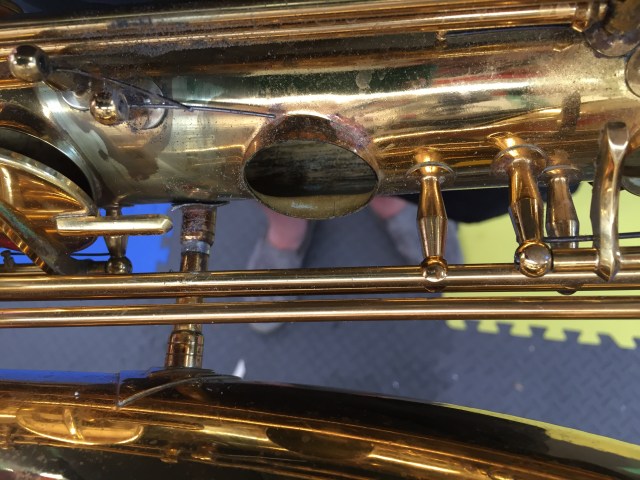 Leveling the G# Tone Hole