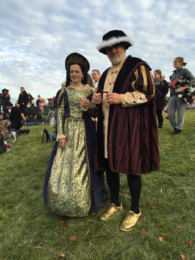 Henry VIII and one of the luckier wives (aka Patty and Casey)