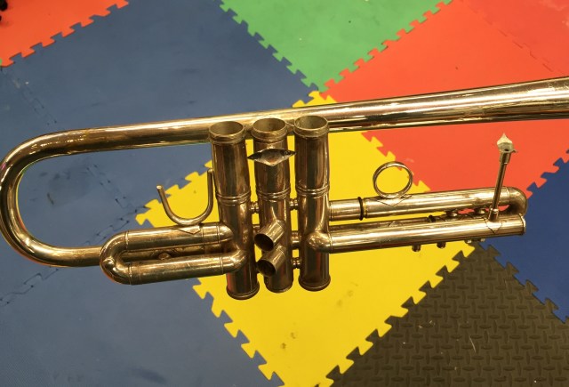 Old lead pipe, removed