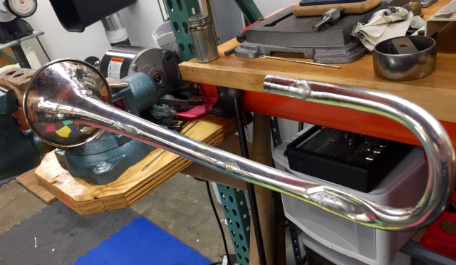 Squished bell, removed