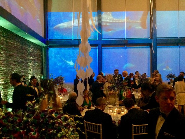 DInner in the Aquarium