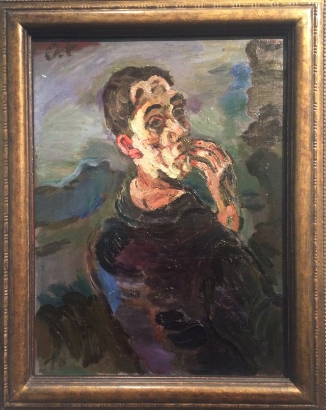 Self Portrait by Oskar Kokoschka, 1919