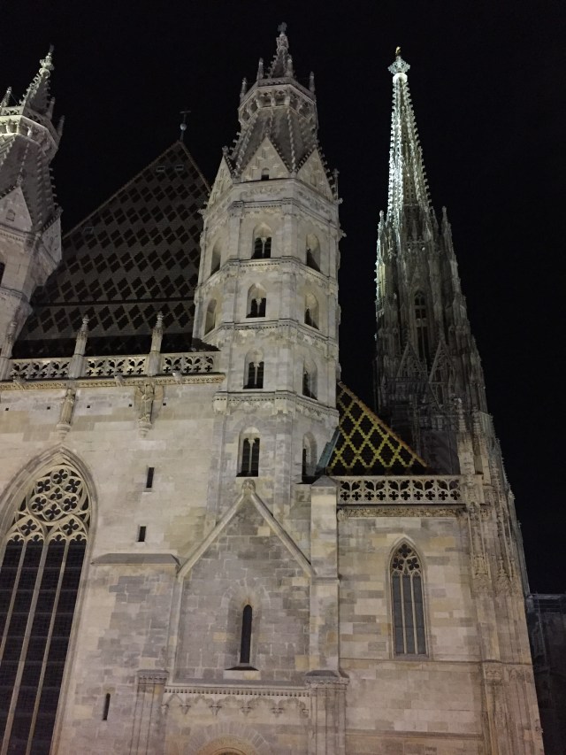 The Cathedral at night