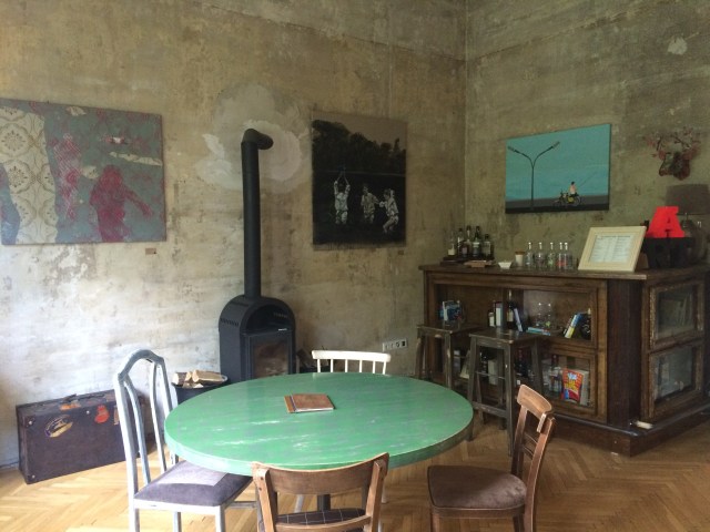 Honor Bar, the site of Martini-making