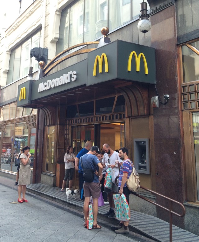 The first COmmunist MacDonalds