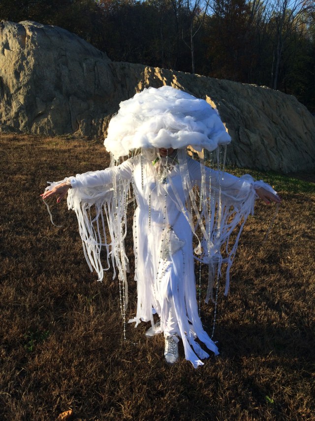 Yo, as "Cloudy with a chance of rain"