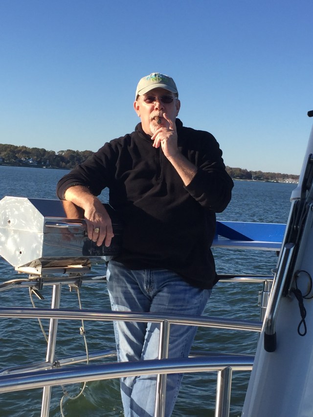 Jeff with his stogie