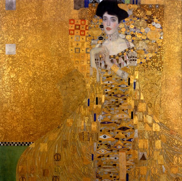 Portrait of Adele Bloch-Bauer by Gustav Klimt
